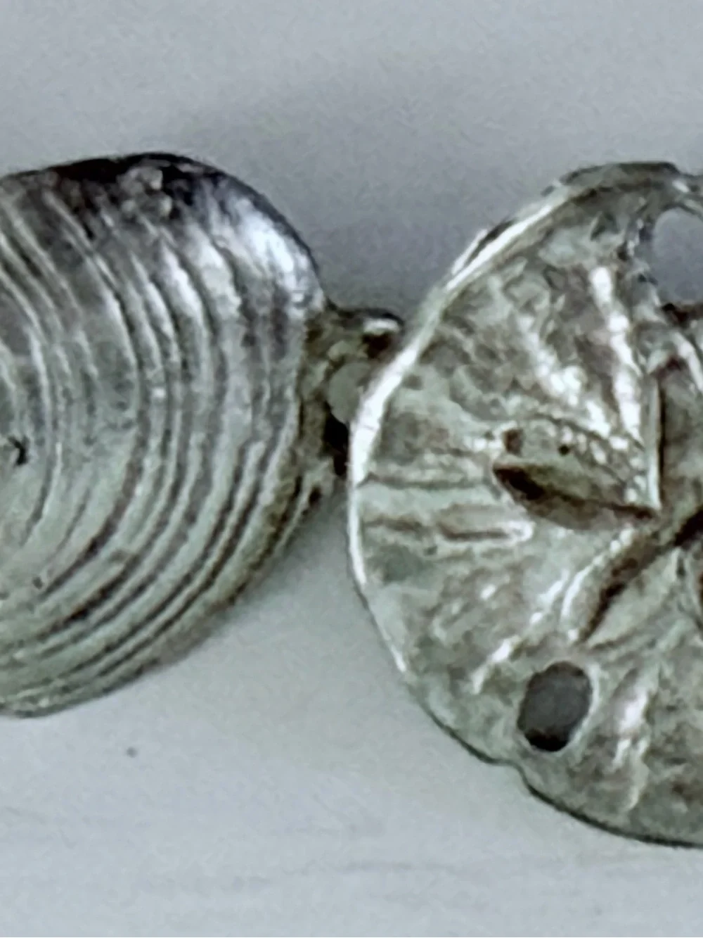 Silver Starfish and Seashell Bracelet - Women Jewelry
